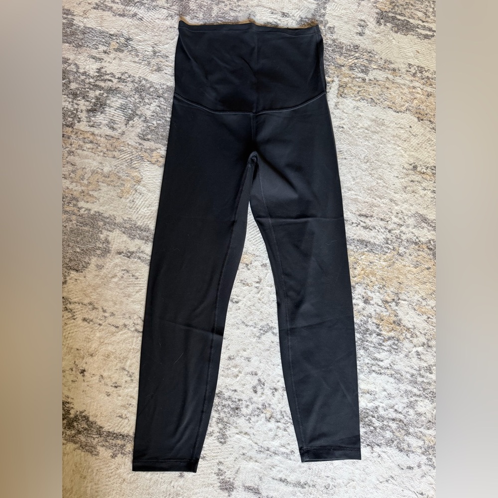 CRZ YOGA Black Maternity Women's Leggings